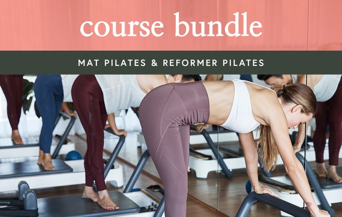 Pilates Mat and Pilates Reformer Teacher Training Bundle