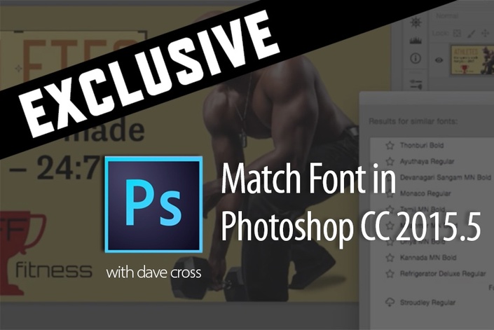match font photoshop cc 2015 download