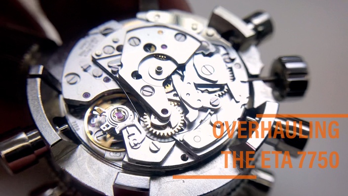 Overhauling the ETA 7750 No BS Watchmaking Crash Course