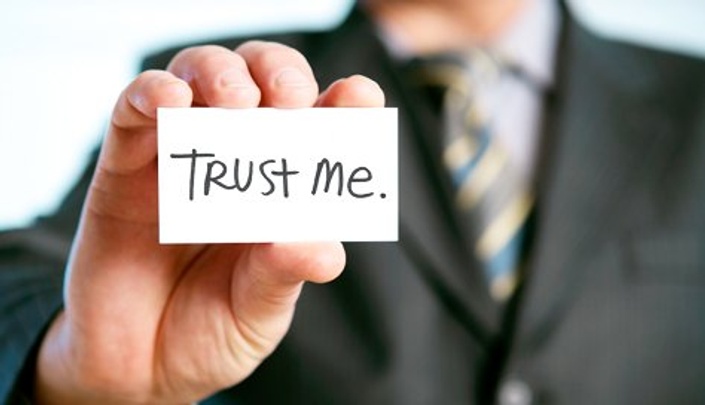 Trust key. Credibility. Establishing your credibility. Lack of quality.