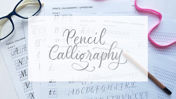 Pencil Calligraphy For Beginners: FAQs, Prompts & Worksheet