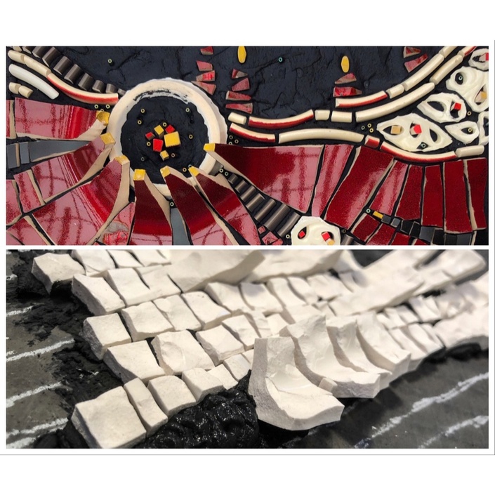 Tools and Materials for Creating Micro Mosaics Pendants with Mireille  Swinnen for Mosaic Arts Online - di Mosaico