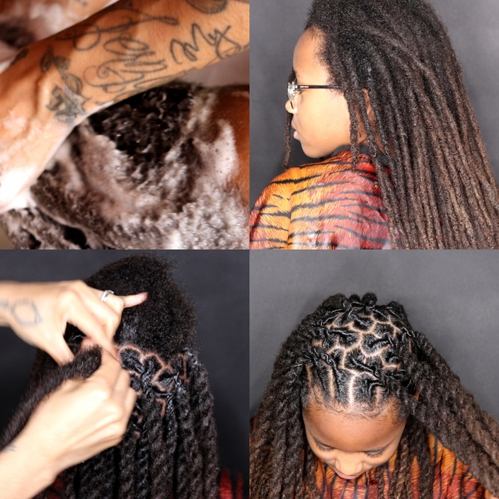 LOC TUTORIAL: Loc Two Strand Twist Take Down