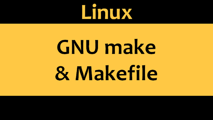 gnu makefile assignment