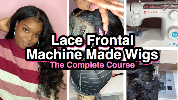 Lace front clearance wig making machine