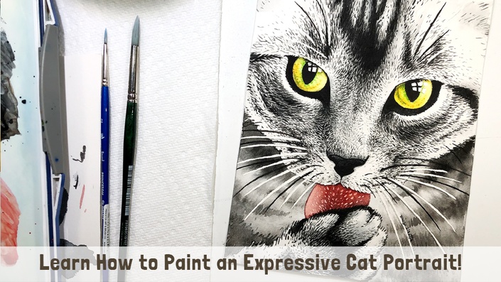 how-to-paint-a-tabby-cat-tracy-lizotte-art-academy