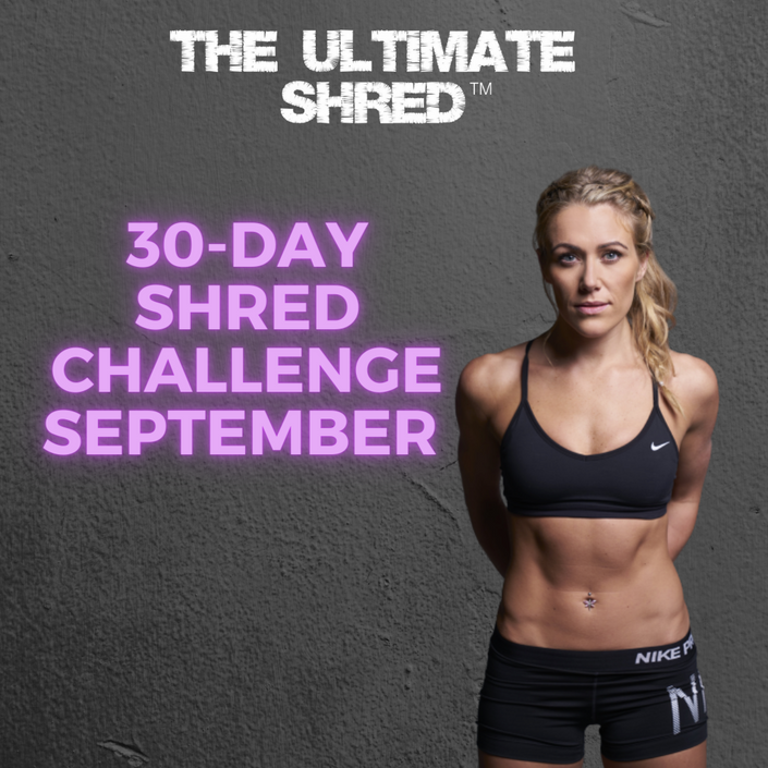 30 day discount shred challenge workout