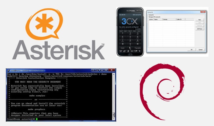 Настройка asterisk debian 10