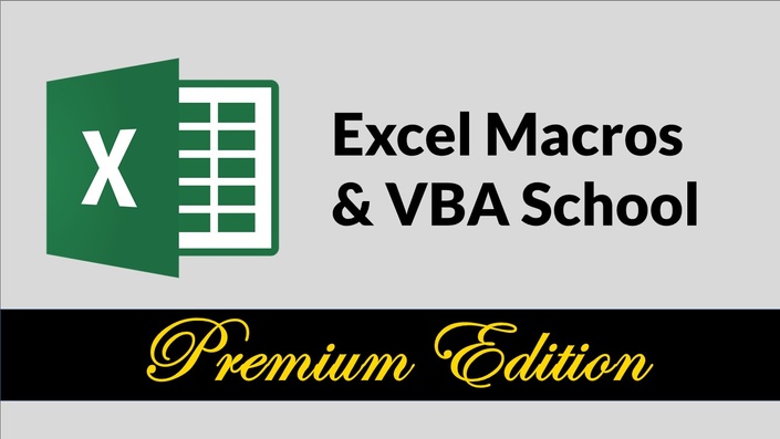 Excel Macros And Vba School Premium Tier Launch Excel