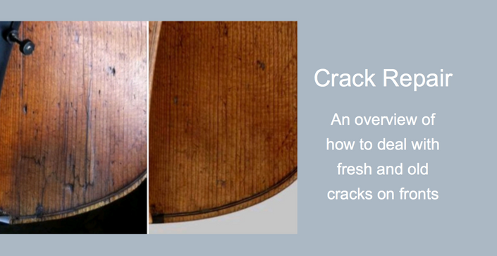 Zoom Lecture on Crack Repair