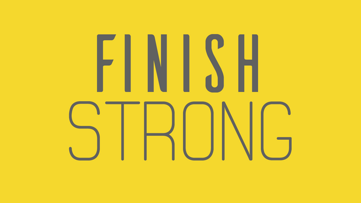 Finish Strong [High School] | The Choose Well Program