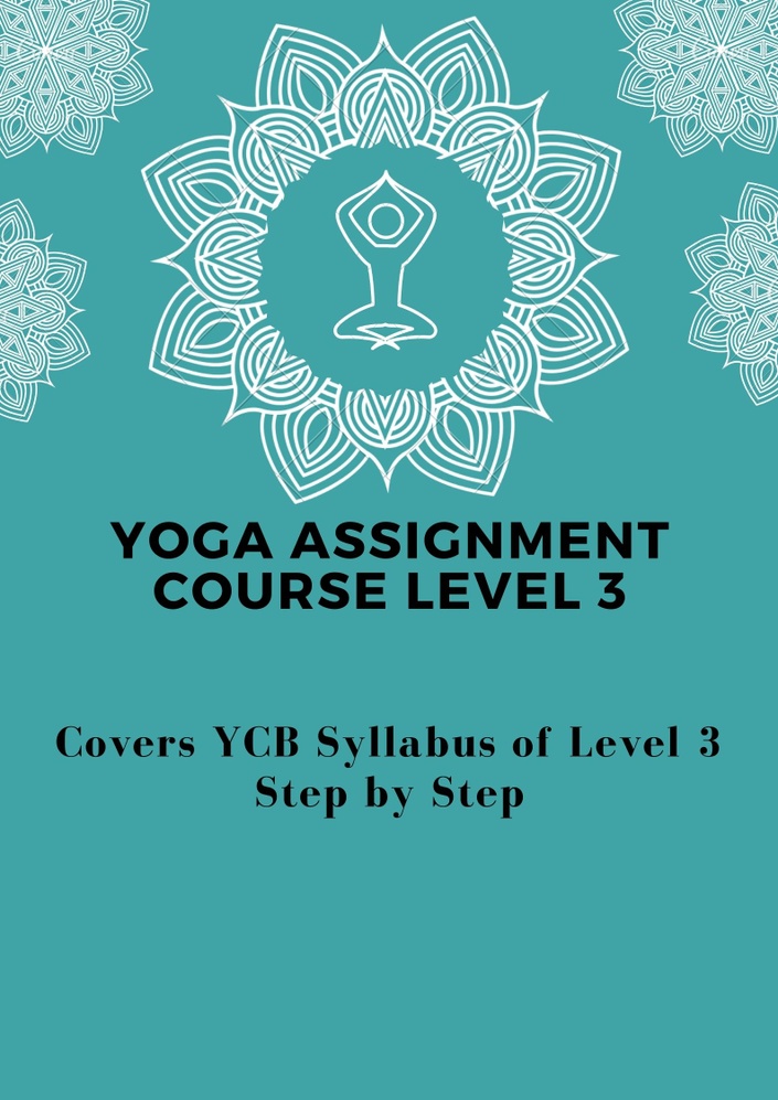 yoga assignment front page