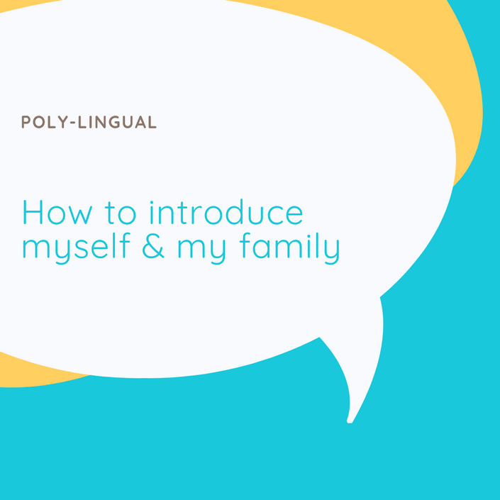 introduce myself and my family essay