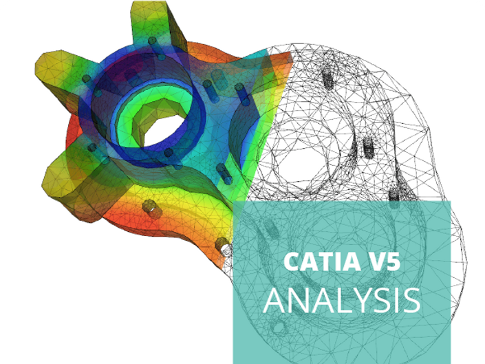 Análisis Por Elementos Finitos Con Catia V5 Gps Formacad 2571